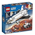 51XLHnGeCkL. SS150 LEGO-City-Space-Mars-Research-Shuttle-60226-Space-Shuttle-Toy-Building-Kit-with-Mars-Rover-and-Astronaut-Minifigures-Top-STEM-Toy-for-Boys-and-Girls-273-Pieces