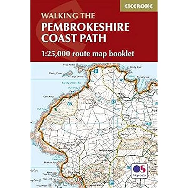 Pembrokeshire Coast Path Map Pembrokeshire Coast Path Map Booklet: 1:25,000 Os Route Mapping  (2016-04-13): Dennis Kelsall: 9781852848965: Amazon.com: Books