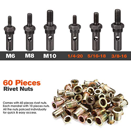 5 REXBETI+Professional+Mandrels+Labor+Saving+Carrying