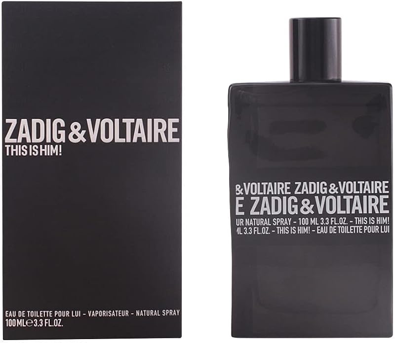 Zadig & Voltaire This is Him Eau de Toilette Spray 100ml for Men Fruity Flowery