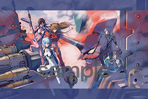やのまん(Yanoman) 【日本製】1000ピース ジグソーパズル エヴァンゲリオン EVA 翔前・5人のパイロット (50ｘ75cm) 10-1340 ピース請求ハガキ のり付き へら付き