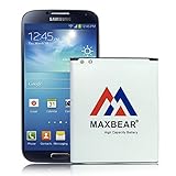MAXBEAR Galaxy S4 Active Battery,3800mAh Extended Slim Replacement Battery for Samsung Galaxy S4 Active S 4 i9295 i537 AT&T Phone | S4 Spare Battery [12 Month Warranty]