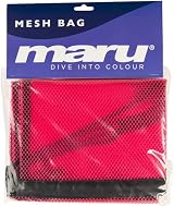 MARU Mesh Bag for Swimming Equipment Pink Lightweight Breathable Drawstring view 2