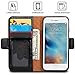 iPhone 6 / 6S Plus Leather Case, Wallet Leather birgus Case [ Genuine Leather of Cowhide ] (ONE Year Guarantee) for Apple Phone 6/6S Plus 5.5