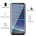 Samsung Galaxy S8 Screen Protector & Case Combo, OMOTON [Curved Edges] [HD Clear] [Highly Response] 3D PET Screen Protector and [Soft TPU Edge] [Durable Acrylic Panel] Case for Samsung Galaxy S8
