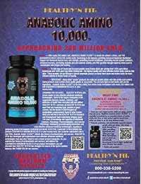 Healthy 'n Fit anabolizante 10000 360T Aminoácidos, la botella