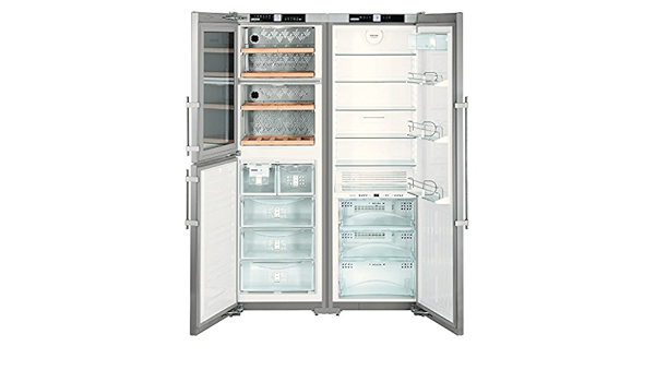 Liebherr SBSes 7165 Independiente 591L A+ Acero inoxidable ...