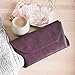 BJÖRN HALL Stethoscope Case for Nurses | Littman Classic III MDF | Nursing Personalized Leather Carry Travel Accessories | Nurse Women Men Bag | Fits Essentials Badge Reel Pen Charms | Crushed Violet