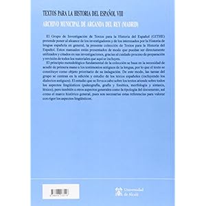 TEXTOS PARA LA HISTORIA DEL ESPAï¿½OL VIII