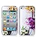 Purple Flower 2D Hard Snap-on Crystal Skin Case Cover Accessory for iPod Touch 4th Generation 4g 4 8gb 32gb 64gb New by Electromaster
