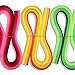 eBoot Quilling Paper Strips Quilling Art Strips 1080 Strips 44 Colors Quilling Paper Set 3 mm Width 54 cm Length