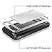 Vofolen Case for iPhone 6 Case iPhone 6S Case Wallet Cover Impact Resistant Protective Shell Shockproof Rubber Bumper Case Anti-scratches Hard Cover Skin ID Slot Card Slot Holder for iPhone 6 6S White