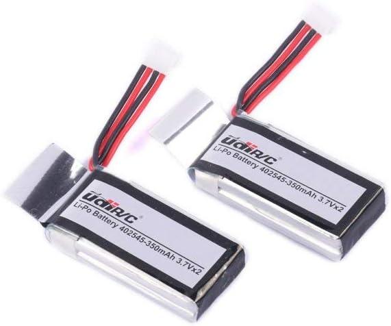 YouCute 2PCS 3.7V 350mAh battery for UDI U818A WIFI FPV U845 Rc Quadcopter Drone spare part