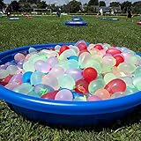 GOOBAT 222 Self-Sealing Water Balloons, Instant Quick Fill Water Balloons-6 Bunches Total 222 Multi-Color Water Balloons, Summer Splash Fun Kids & Adults