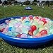 GOOBAT 222 Self-Sealing Water Balloons, Instant Quick Fill Water Balloons-6 Bunches Total 222 Multi-Color Water Balloons, Summer Splash Fun Kids & Adults