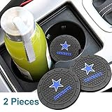 Auto sport 2.75 Inch Diameter Oval Tough Car Logo Vehicle Travel Auto Cup Holder Insert Coaster Can 2 Pcs Pack Fit Toyota Accessory