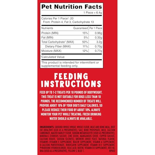 MILK-BONE LIMITED EDITION HOLIDAY DOG TREATS, SMALL BISCUITS, 24 OUNCE REUSABLE TIN