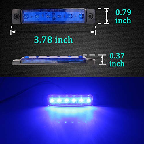 Botepon 8Pcs Led Rock Lights, Strip Lights, Wheel Well Lights, Led