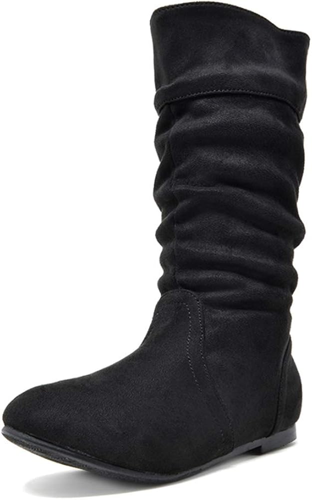  | DREAM PAIRS Girl's Faux Fur Lined Knee High Winter Riding Boots(Toddler/Little Kid/Big Kid) | Boots
