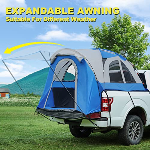 Quictent Pickup Truck Tent for Full Size Short Bed (5.5'5.8