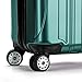 DELSEY PARIS Helium Aero Hardside Expandable Luggage with Spinner Wheels, Teal, Checked-Large 28 Inch