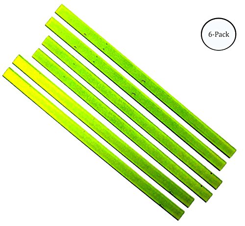 BRITEGUARD (2 Pack) 3 Piece Neon Yellow Magnetic Strips | 7" (17.8 cm) x 5/16" (0.8 cm) | Enhance Night Safety | Flexible & Adhesive - Thumbnail 4