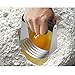 Nuovoware Dough Blender, Premium Stainless Steel Dough and Pastry Blender & Cutter, with 5 Blades and comfort Grip, Black Handle