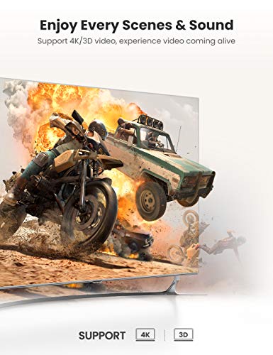 Switch HDMI 4K 60Hz 2 Entrées 1 Sortie Commutateur HDMI 2K 1080P 120Hz 3D HDR CEC Dolby Atmos Compatible avec PC PS5 PS4 Switch 2 Xbox One 360 Chromecast TV Box Moniteur Projecteur VR (Noir)