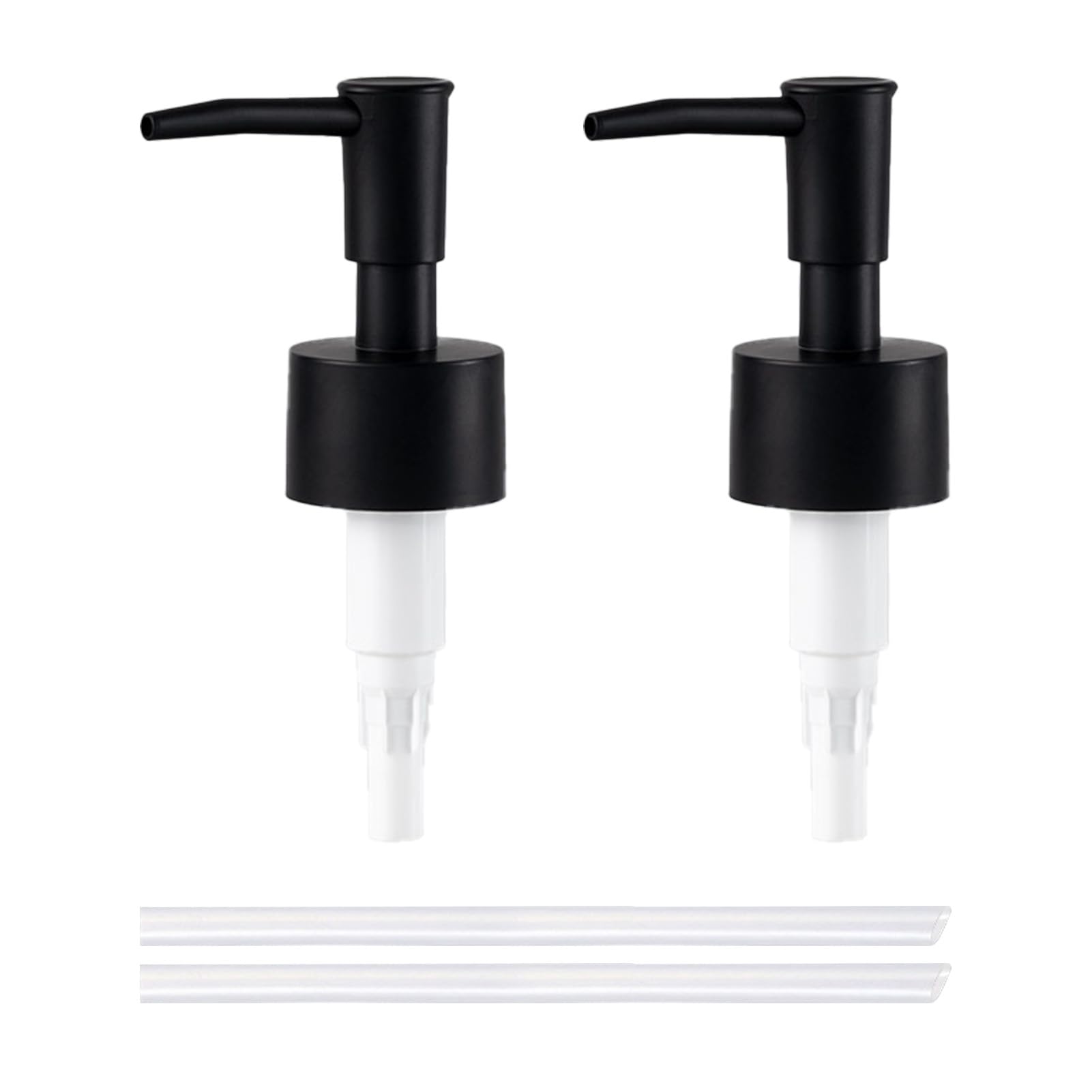 Photo 1 of 2Pack Pumps Lotion Soap Dispenser Replacement Pump for Your Liquid Soap, Lotion or Dish Soap Refill Dispenser Kitchen Bathroom Worktop Bottles 28/400 Thread Size (Black)