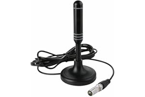 Bloepum TV Antenna HDTV-T Digital TV Antenna High Gain for Indoor Outdoor Smart TV Signal Reception B