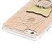 YOKIRIN iPhone 6 Case,iPhone 6S Case,Shiny Powder Sparkle Series Drop Protection Soft TPU Frame + Hard PC Plastic Hybrid Slim Fit Cover with 360 Degree Rotating Magnetic Ring Holder & Stylus Pen,Gold
