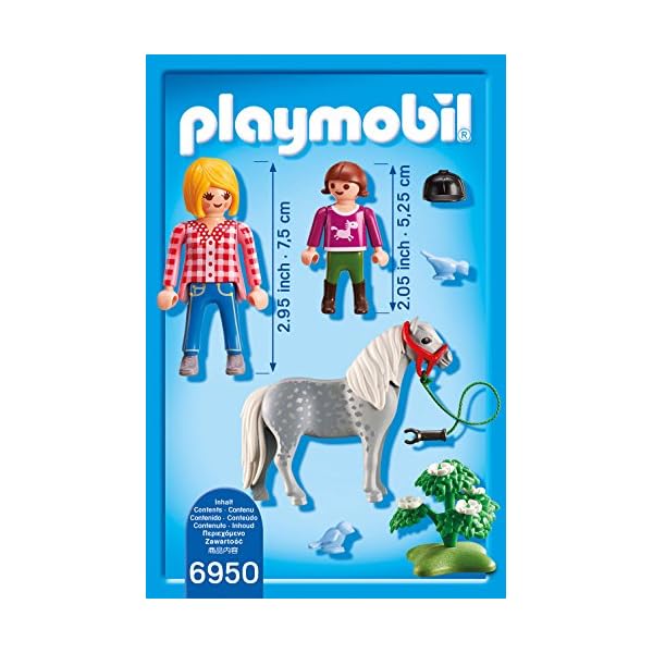 PLAYMOBIL 6950 Spaziergang mit Pony – Bild 4