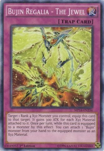 Yu-Gi-Oh! - Bujin Regalia - The Jewel (MP14-EN234) - Mega Pack 2014 - 1st Edition - Common