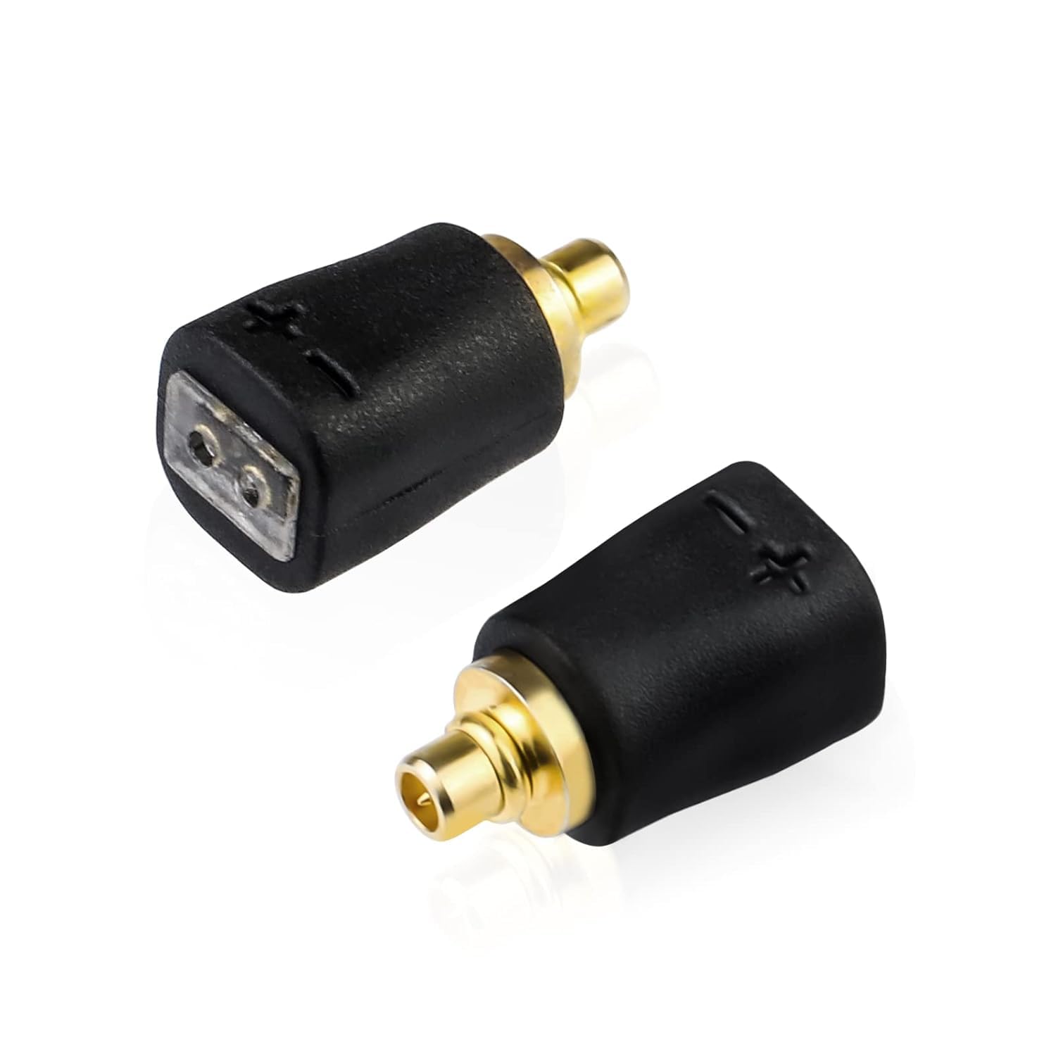 okcsc IE300 Adapter 0.78 2Pin Cable Female(Cable Side) Connector Work for 0.78 Connected for Sennheiser IE300 IE900 IE600 AKG N5005 N30 N40(Headphone Side) Adapter Black