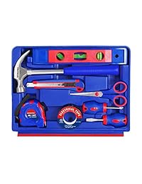 WORKPRO - Juego de herramientas para el hogar, 125 piezas, 3 cajones