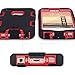 ULAK Compatible with iPhone 5S Case, iPhone 5 Case, iPhone SE Case (2016 Released), Heavy Duty Shockproof Sport Rugged Drop Resistant Dustproof Protective Cover, Red (Not fit iPhone SE 2020 2022)