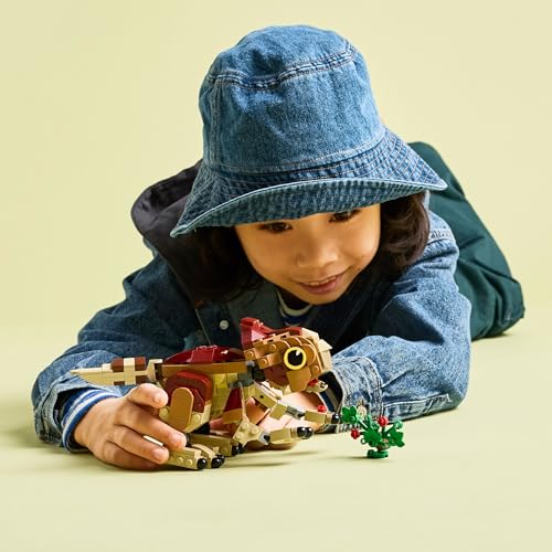 LEGO Jurassic World Babydinosaurier Dolores: Aquilops – Spielzeug-Dinosaurier zum Bauen und Spielen mit Spielpflanze – Geschenk für Kinder ab 7 Jahren und Fans des Films Die Wiedergeburt – 76970 10