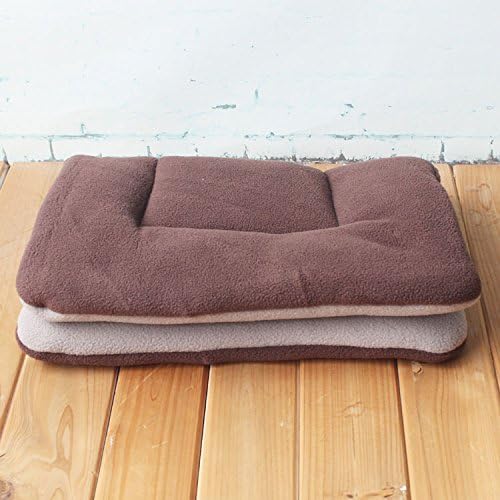 Paao Brown Color Thick Warm Pet Sleep Mattress Nest Bed Blankets Dog Kennel Mats Cushion Pet Pads