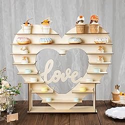 Efavormart 26" Heart Shaped 8-Layer Double Sided