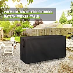 Guisong Outdoor Bar Cover for Patio Wicker Bar