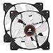 Corsair CO-9050034-WW Air Series SP 140 LED Red High Static Pressure Fan Cooling - twin pack