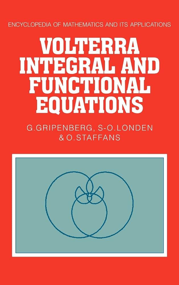 Volterra Integral and Functional Equations