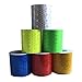 Viewm Waterproof Reflective Tape Outdoor Night Mailbox Reflector Safety Sticker Warning Tape, 2 inches × 3.28 Yard / 5cm × 3.0 m Per Roll, Multicolored, 6 Rolls