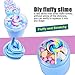 iWeller 2018 Jumbo Blue Unicorn Birthday Candy Cake Fluffy Cloud Slime Scented Therapeutic Putty, Cotton Candy Slime Supplies Stress Relief Toy Scented Sludge Toy for Girls and Boys 4 OZ. (Blue Cake)