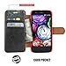 Moto G Case Wallet,Mulbess [Layered Dandy][Vintage Series][Black] - [Ultra Slim][Wallet Case] - Leather Flip Cover With Credit Card Slot for Motorola Moto G [2013 1st Gen 4.5 inch]