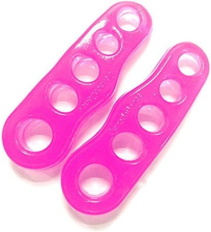 Pink Toe Stretchers, Bunion Corrector, Toe Straightener, Bunion Relief, Toe Spacer for Yoga and Hammer Toe straightener for Women and Men