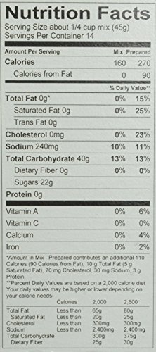 KING ARTHUR, GLUTEN-FREE YELLOW CAKE MIX, GLUTEN-FREE, NON-GMO PROJECT VERIFIED, CERTIFIED KOSHER, NON-DAIRY, 22 OUNCES