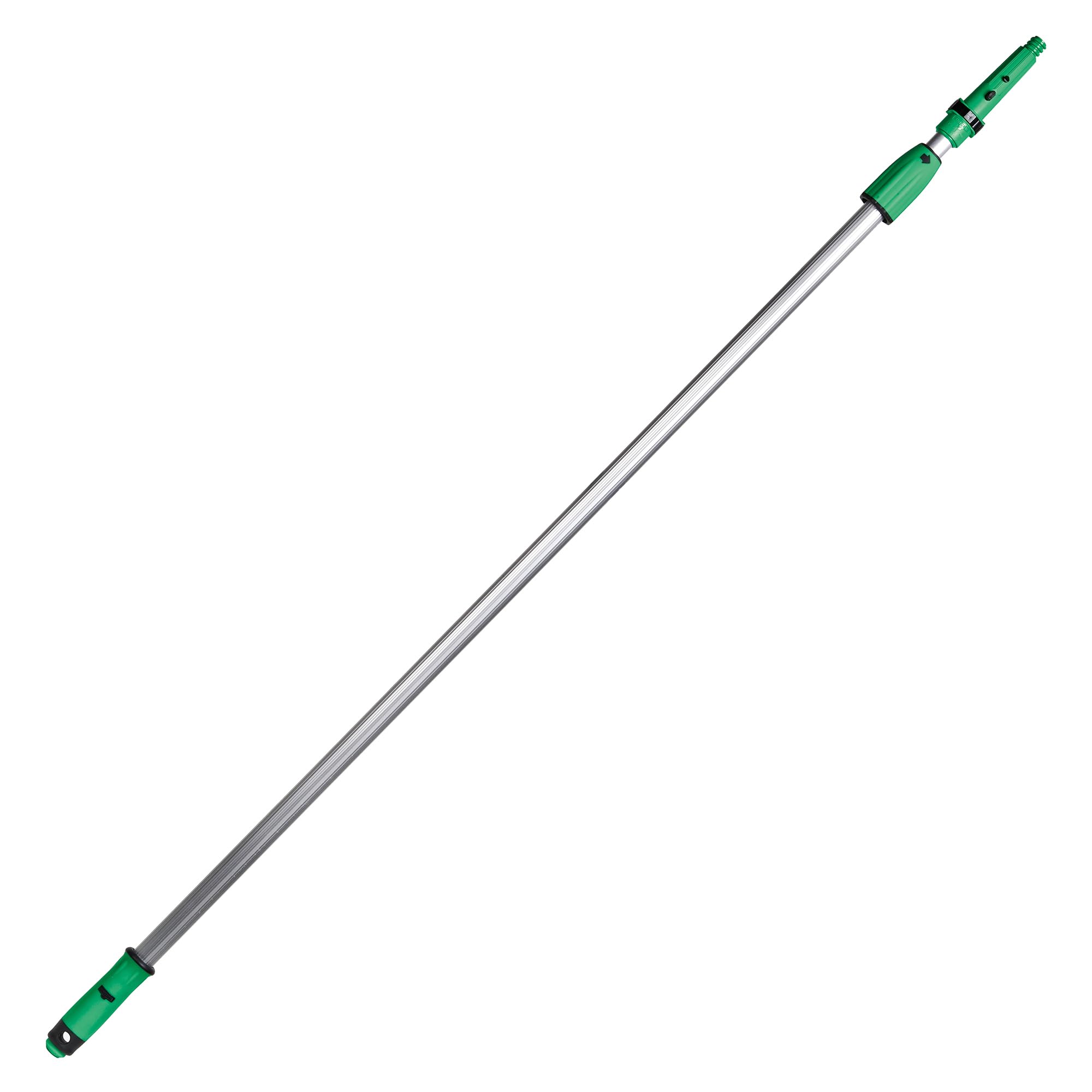 Unger EZ120UNGER OptiLoc Telescopic Window Cleaning Pole / Multi-Use Extension Pole- UNGER Window Cleaning Equipment,Green, - 1.25m, 2 Section, Green