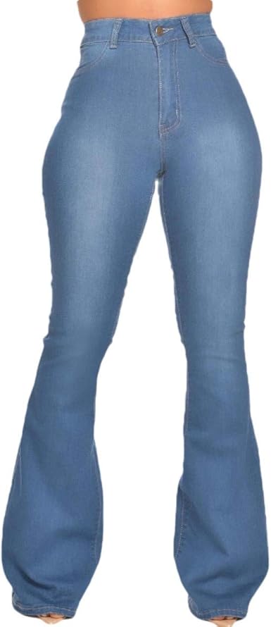 calça jeans feminina flare cintura alta