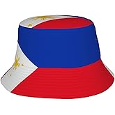 Cute Flag Bucket Hat for Women Men Reversible Print Sun Cap Beach Fisherman Hats